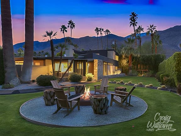 Mid-Century 4BR Luxe | Pool & Mountain Views - Image 1